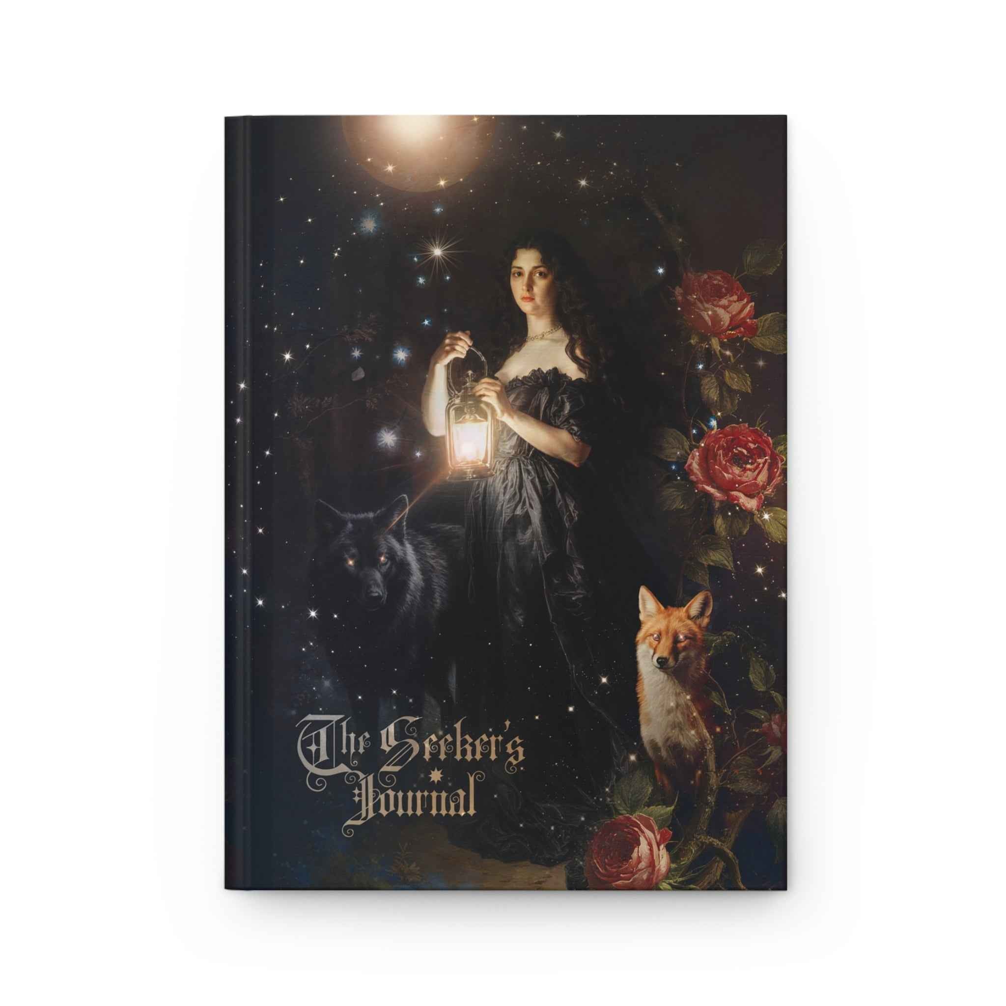The Seeker's Journal: Gothic Fantasy Notebook for Witchy Grimoire & Shadow Work