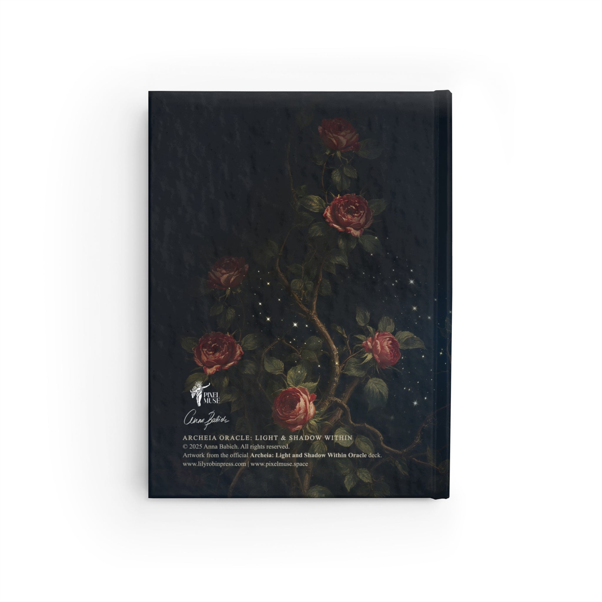 Mystical Gothic Journal – Dark Moon Celestial Notebook for Writing, Sketching & Oracle Reflections