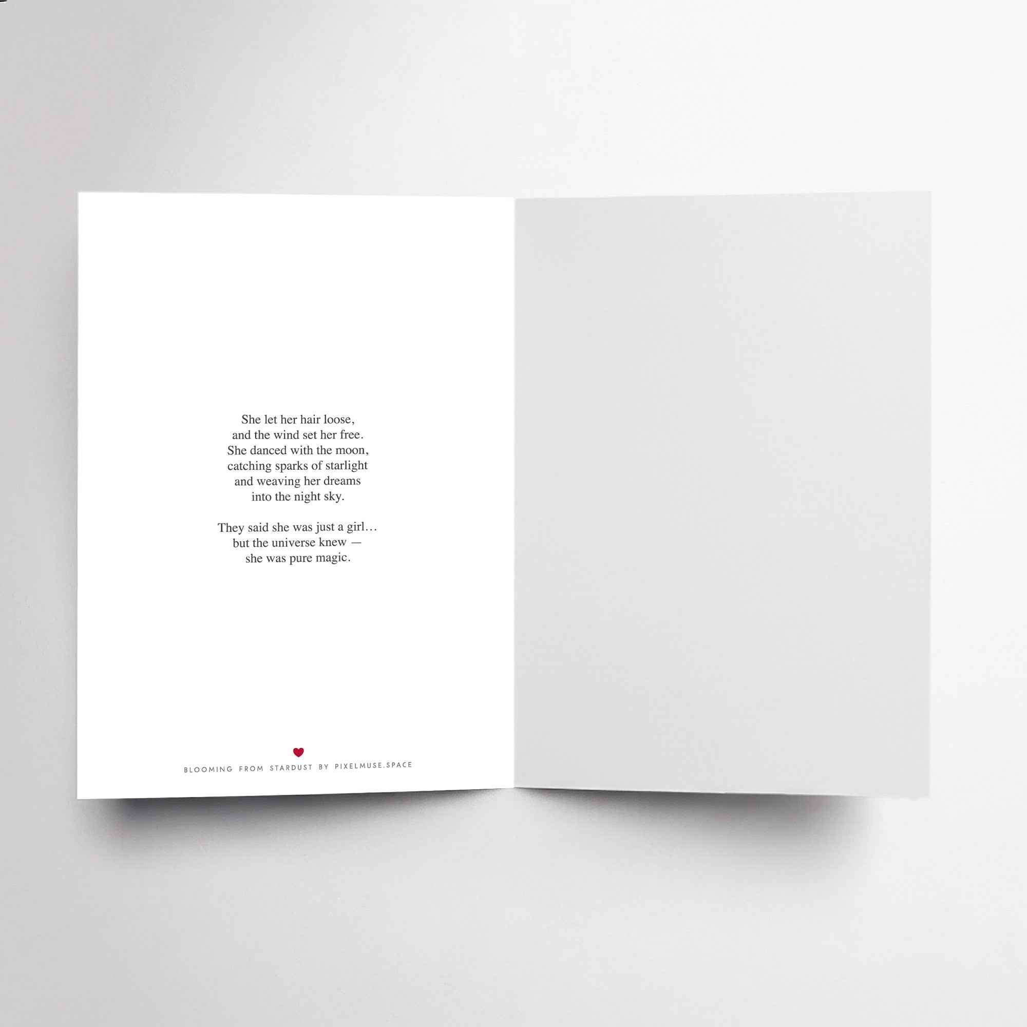 Shine, Magical One - Encouragement Card - Celestial Art Gift