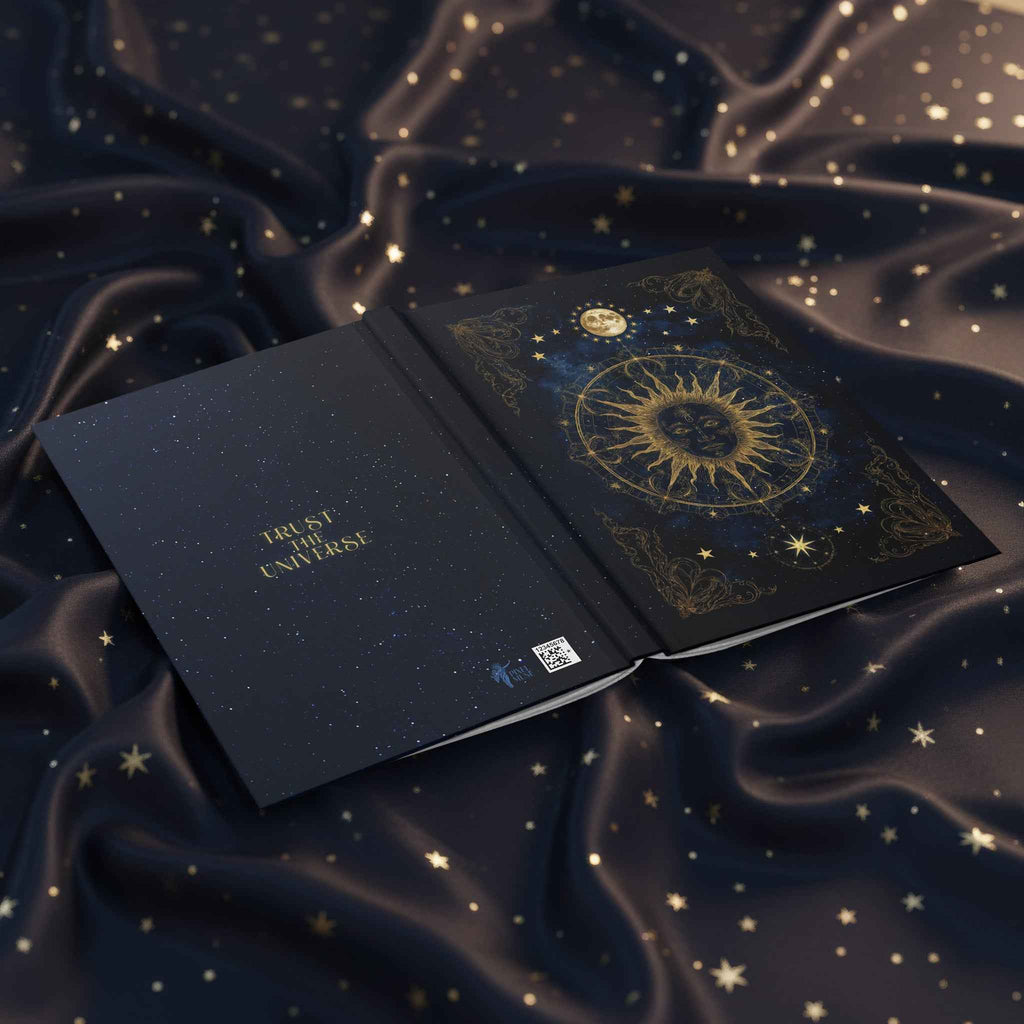 Celestial Sun & Moon Journal – Mystic Hardcover Notebook