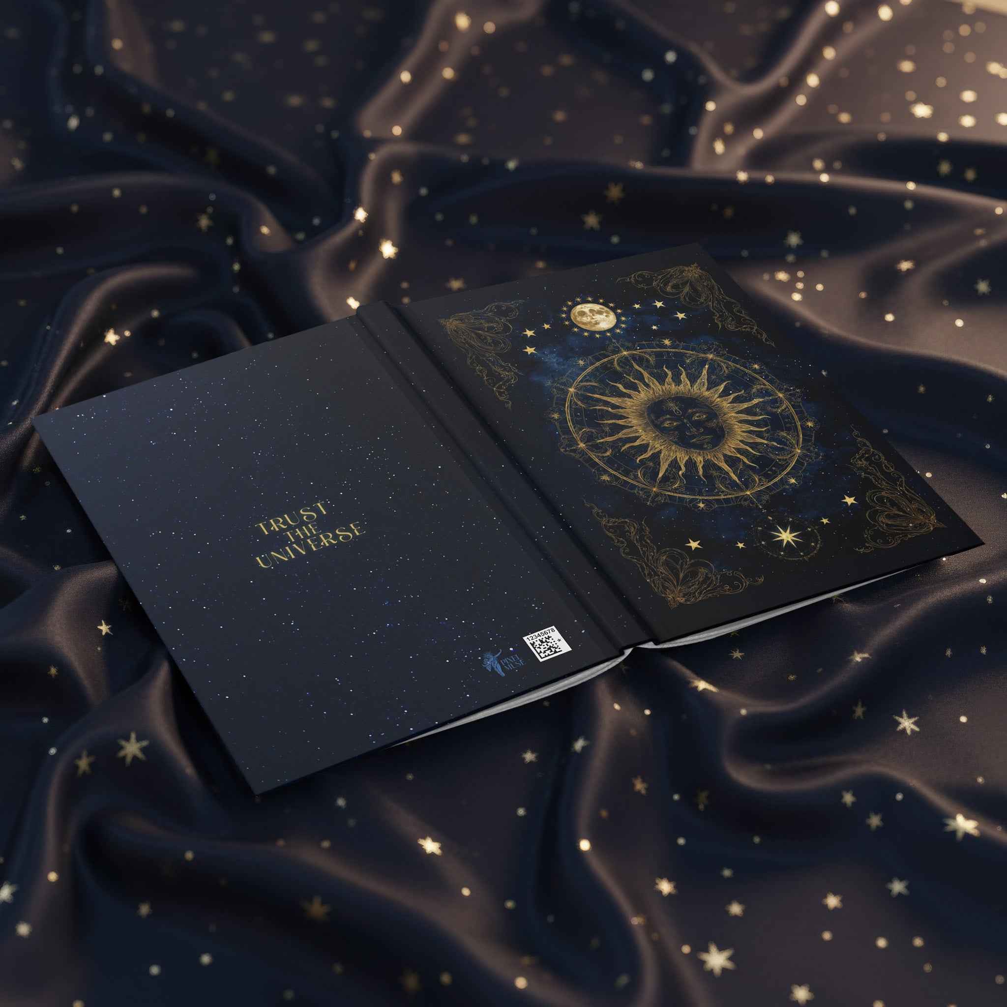 Celestial Sun & Moon Journal – Mystic Hardcover Notebook