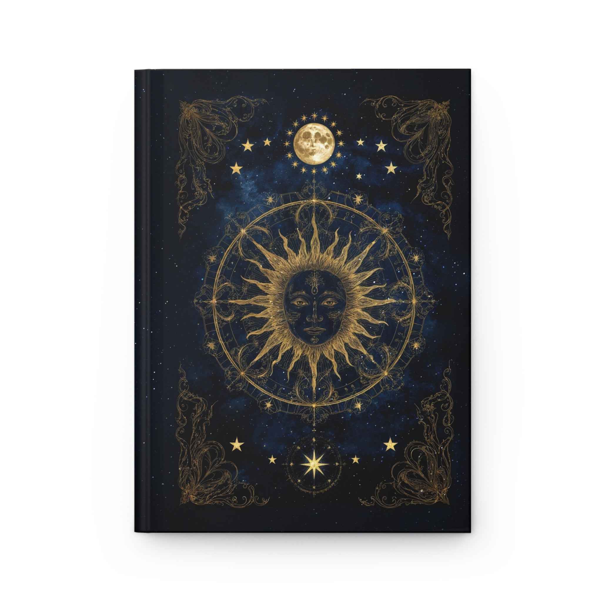 Celestial Sun & Moon Journal – Mystic Hardcover Notebook