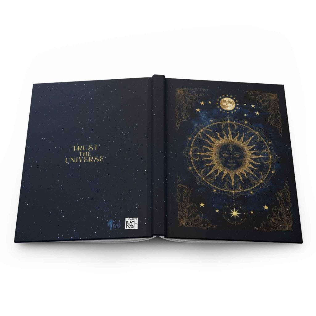 Celestial Sun & Moon Journal – Mystic Hardcover Notebook