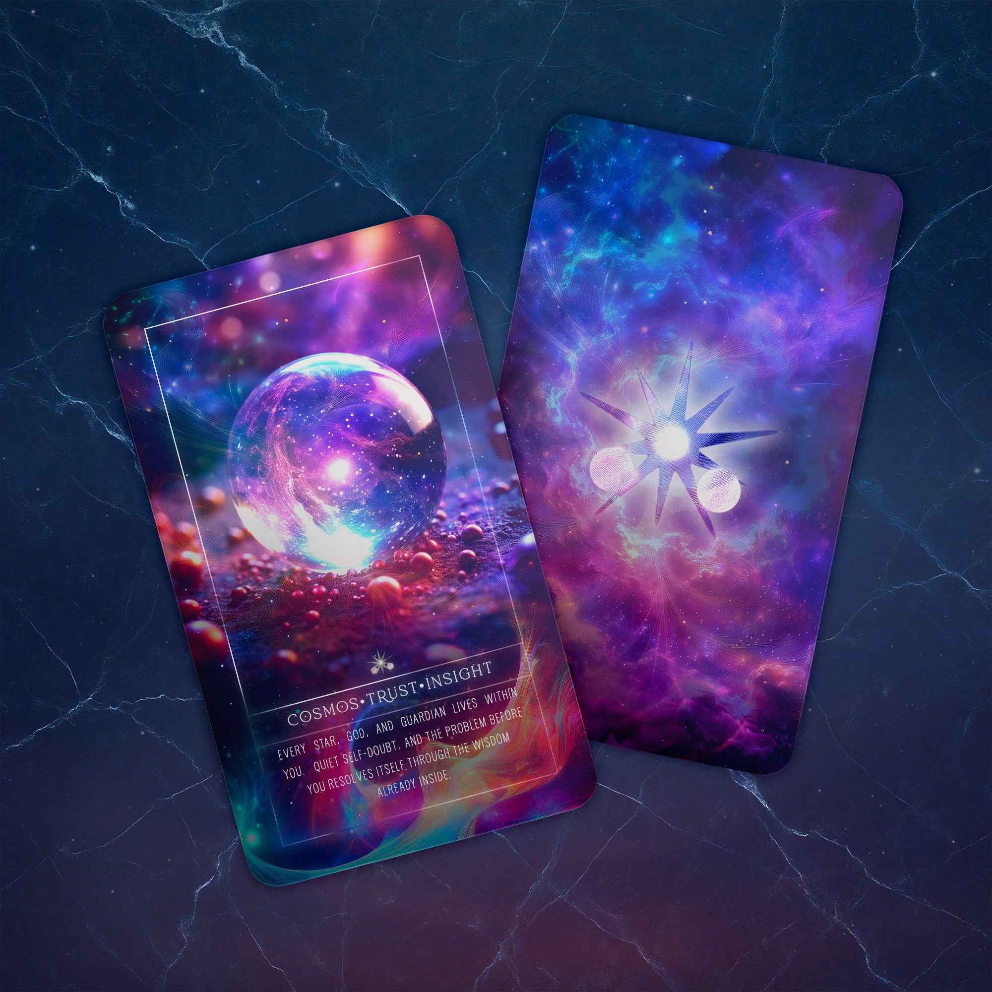 Cosmic Echo: Whispers from Your Star Ancestors Oracle - PixelMuse