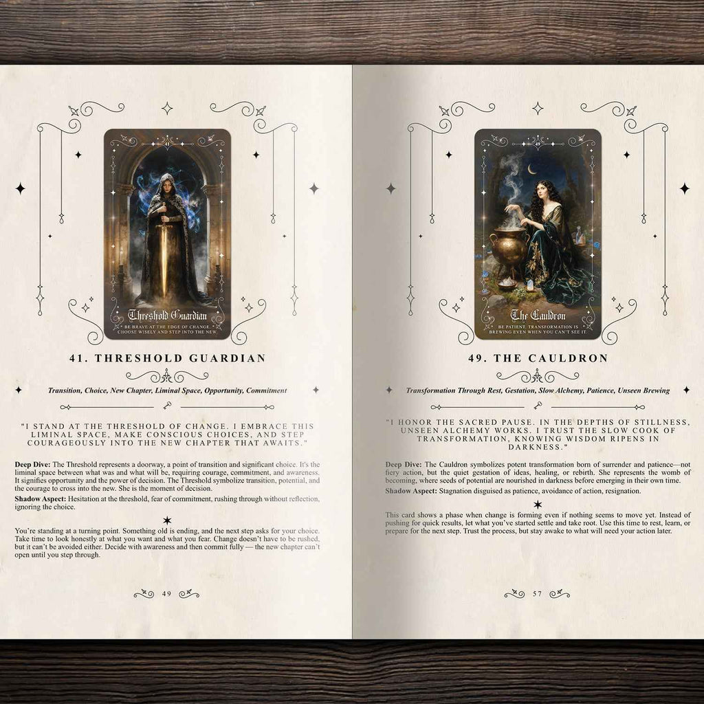 Archeia Oracle: Light & Shadow Within Guidebook