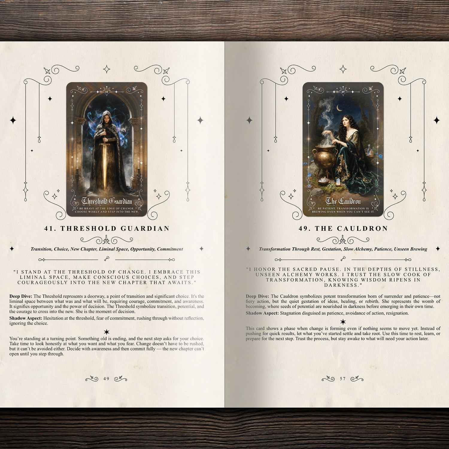 Archeia Oracle: Light & Shadow Within Guidebook