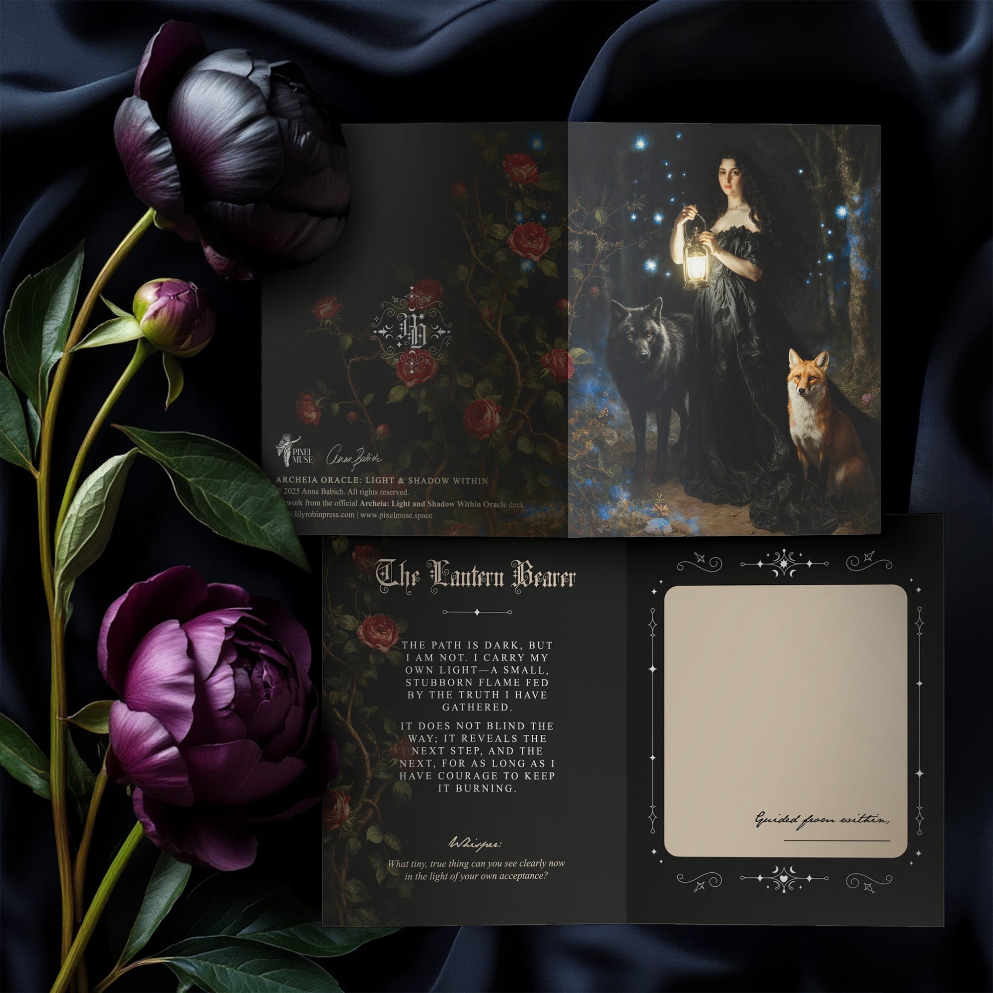 Shadow Work Greeting Cards – Archetypal Affirmation & Soul Reflection Set - PixelMuse