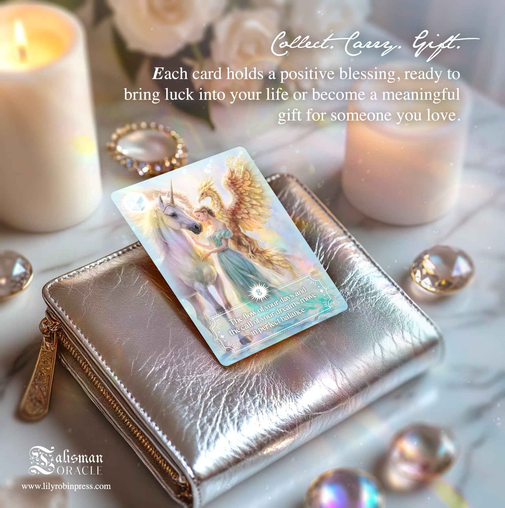 Talisman Oracle 10 - Card Blind Pack. Lucky Charm Oracle Cards - PixelMuse