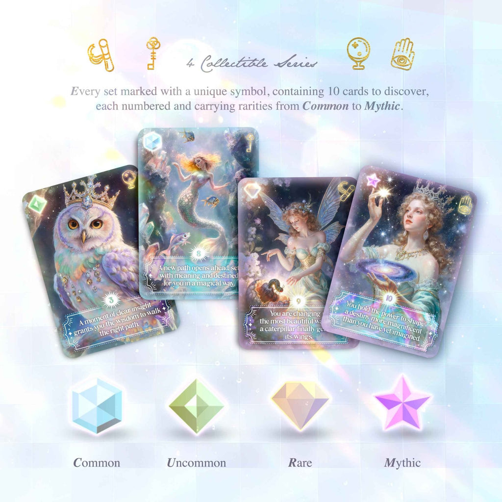 Talisman Oracle 10 - Card Blind Pack. Lucky Charm Oracle Cards - PixelMuse