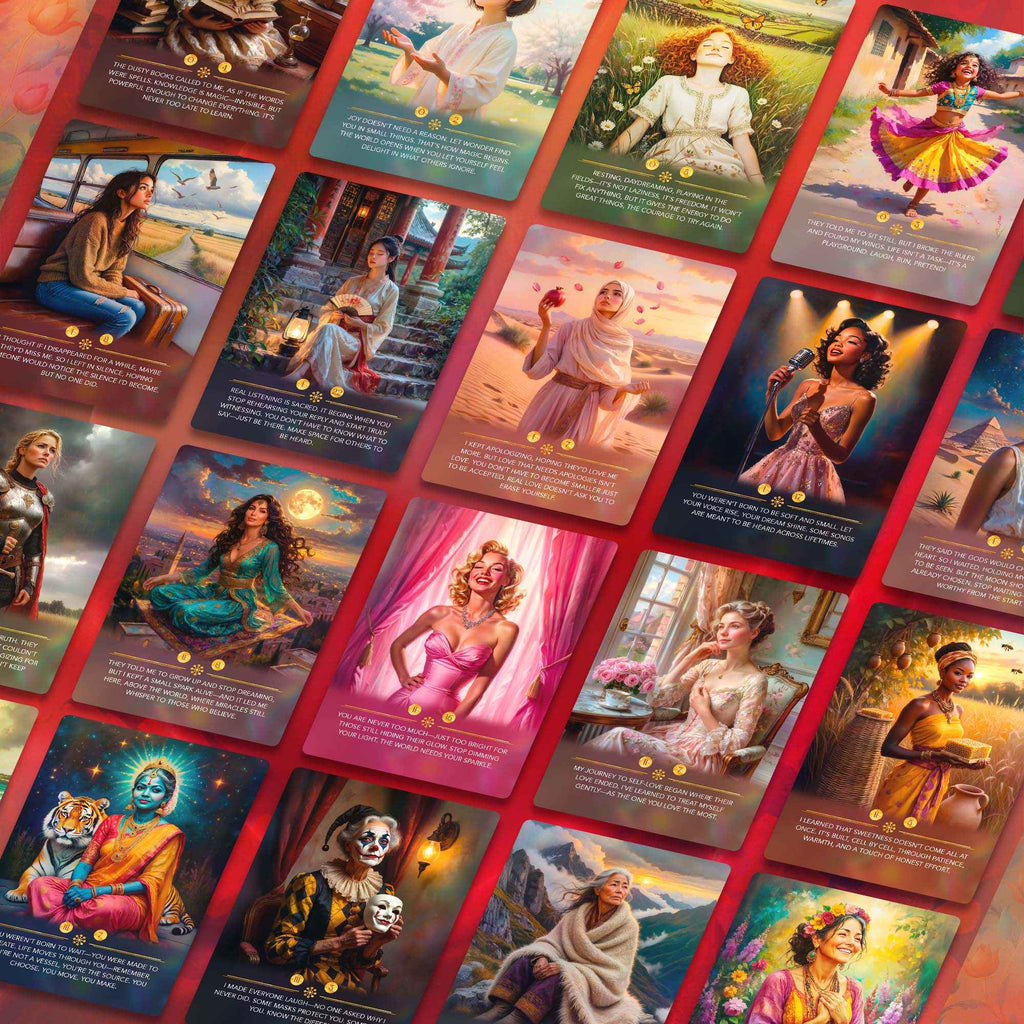 The Foremothers Oracle Deck – 60 Ancestral Feminine Wisdom Cards for Healing, Guidance & Spiritual Growth