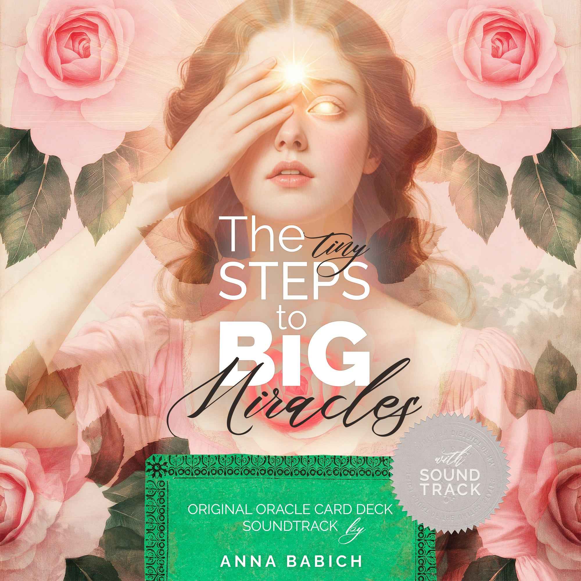 The Tiny Steps to Big Miracles Oracle Deck – 42-Card Oracle Deck for Self Reflection + Guidebook & Music